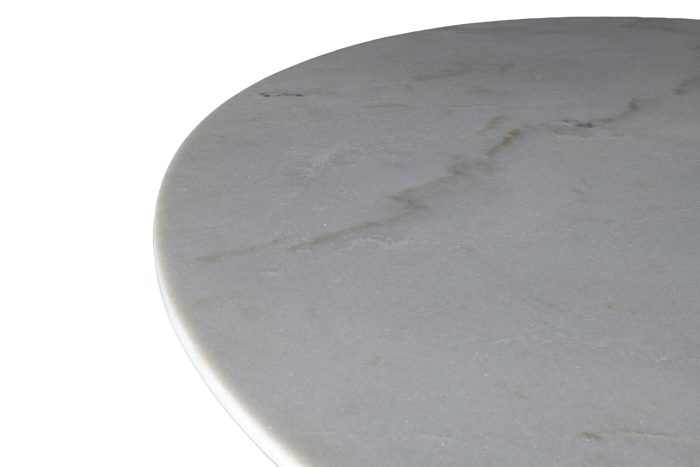 Marmeren Ovale Spin Wit 180cm - Afbeelding 2