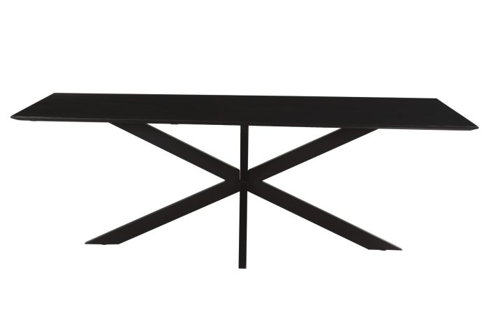 Oslo Spin Zwart Acacia 220 cm - Afbeelding 2