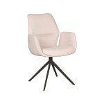 LABEL51 Eetkamerstoel Mellow - Naturel - Boucle - Afbeelding 2
