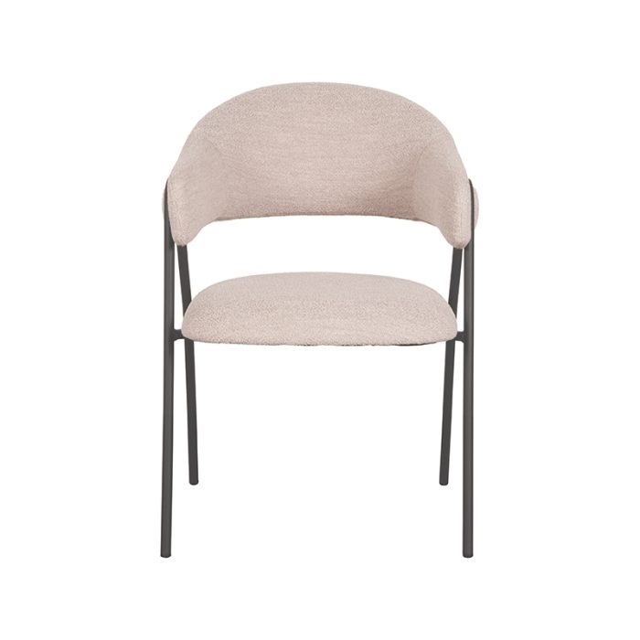 LABEL51 Eetkamerstoel Lowen - Naturel - Boucle - Afbeelding 2