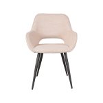 LABEL51 Eetkamerstoel Fer - Naturel - Boucle - Afbeelding 2