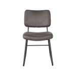 LABEL51 Eetkamerstoel Noah - Antraciet - Microfiber - Afbeelding 2