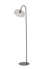 Vloerlamp Solna - Zwart - 45x29.5x160cm - Afbeelding 2