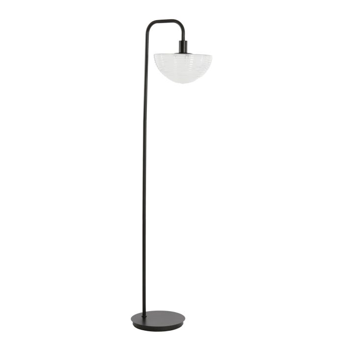 Vloerlamp Baylie - Mat zwart - 43x30x165cm - Afbeelding 2