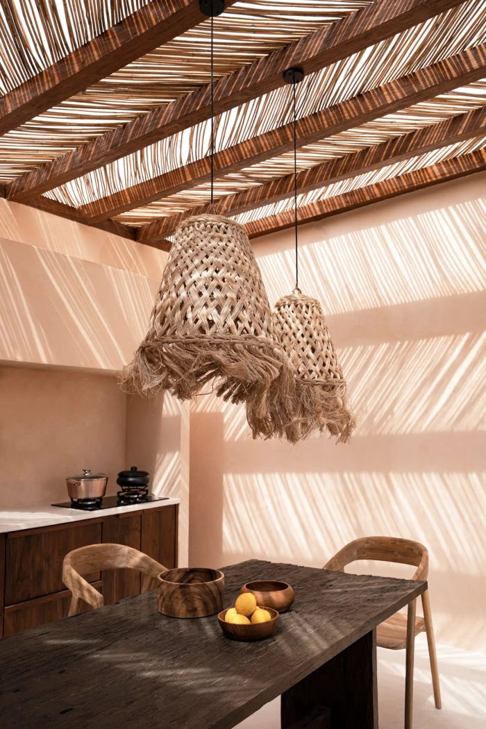 De Abaca Kwallen Hanger - Natuurlijk - M - Afbeelding 2