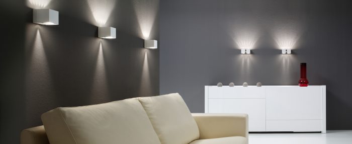 Dau 80 Wandlamp 2 x G9 gestructureerd wit - Afbeelding 2