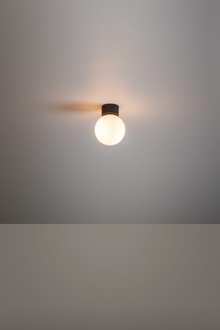 Symphony wandlamp G9 gestructureerd antraciet grijs - Afbeelding 1