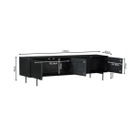 Tv-meubel Madison | 210 cm - Afbeelding 11