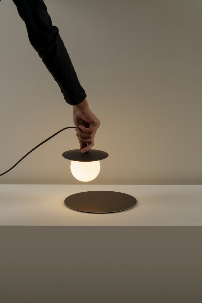 Symphony Tafellamp G9 in gestructureerd antraciet grijs. - Afbeelding 10