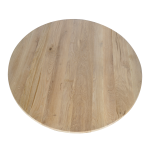 Eiken eettafel Ferris | Rond 110 cm | Naturel - Afbeelding 13