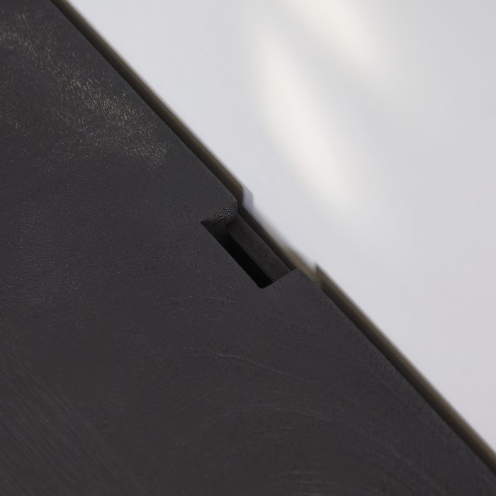Zwevend tv-meubel Vision Black | 120 cm - Afbeelding 3
