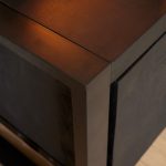 Tv-meubel Boaz Zwart 150 cm | Twee deuren en een lade - Afbeelding 3