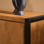 Tv-meubel Boaz 150 cm | Twee deuren en een lade - Afbeelding 3