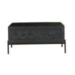 Salontafel Brandy Zwart | 80x80 cm - Afbeelding 3