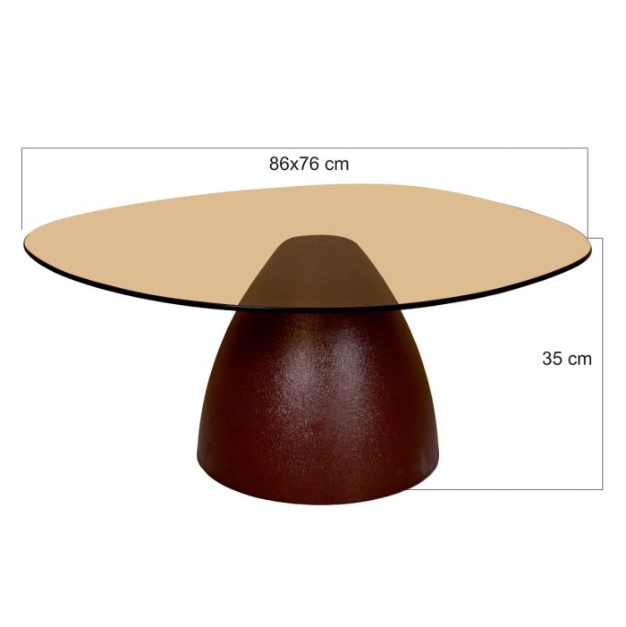 Brix Mylon Bourgondië 86cm - Afbeelding 3