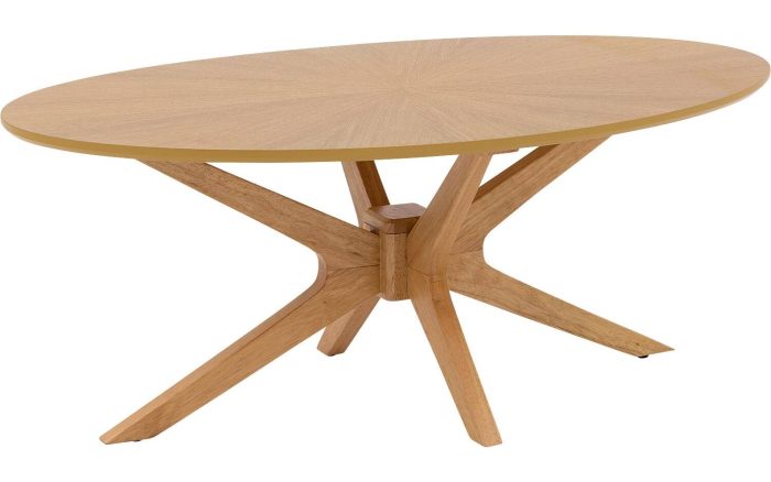 Julia 120X70 Salontafel Ovaal Eiken Naturel - Afbeelding 3
