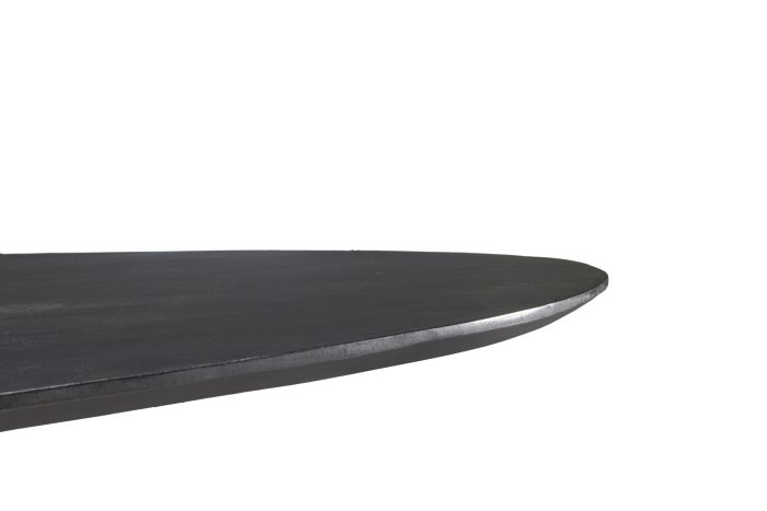 Oslo Ovaal Zwart 160 cm - Afbeelding 3