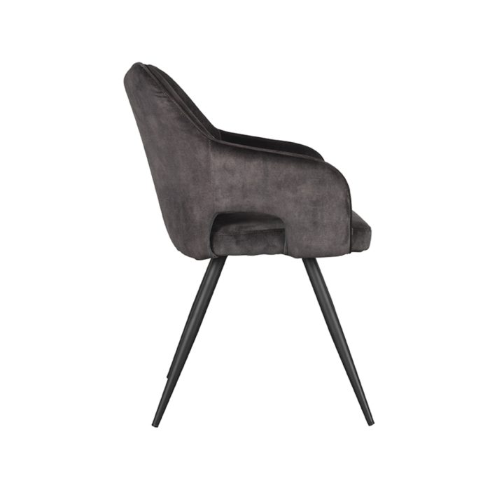 LABEL51 Eetkamerstoel Mellow - Naturel - Boucle - Afbeelding 3