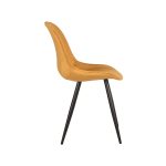 LABEL51 Eetkamerstoel Sam - Naturel - Boucle - Afbeelding 3
