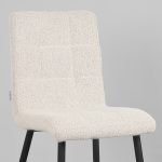 LABEL51 Eetkamerstoel Sam - Naturel - Boucle - Afbeelding 3