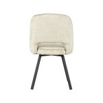 LABEL51 Eetkamerstoel Lewis - Beige - Fluweel - Afbeelding 3