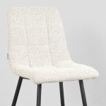 LABEL51 Eetkamerstoel Juul - Naturel - Boucle - Afbeelding 3