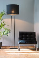 Vloerlamp Shiva - Mat Zwart - 25x30x141cm - Afbeelding 3