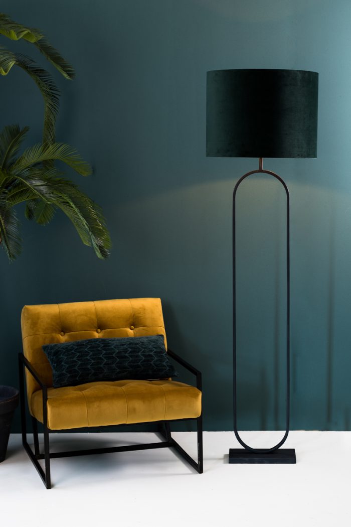 Vloerlamp 30x15x142 cm JAMIRI mat zwart - Afbeelding 3