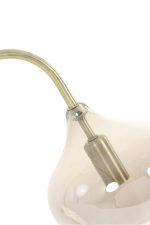 Vloerlamp 45x28x160 cm RAKEL antiek brons + gerookt - Afbeelding 3