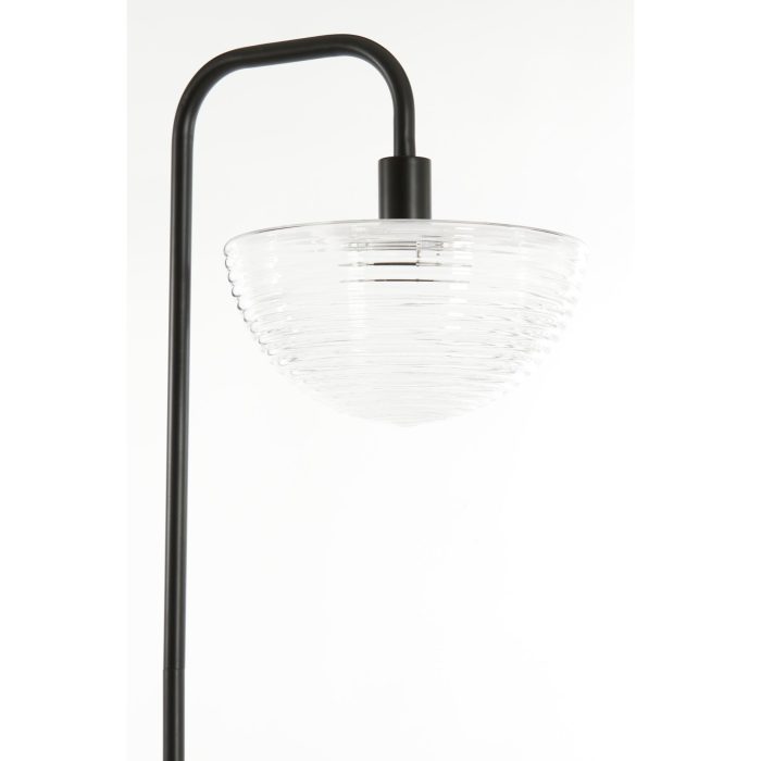 Vloerlamp Baylie - Mat zwart - 43x30x165cm - Afbeelding 3