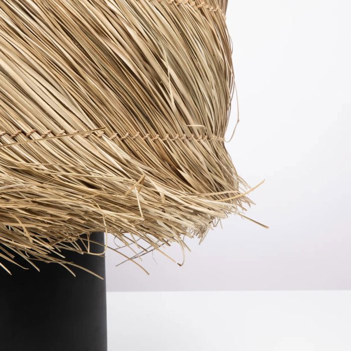 De Pandan Tafellamp - Zwart Natuurlijk - Afbeelding 3