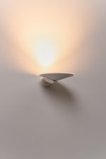 Pla wandlamp Led gestructureerd wit - Afbeelding 3