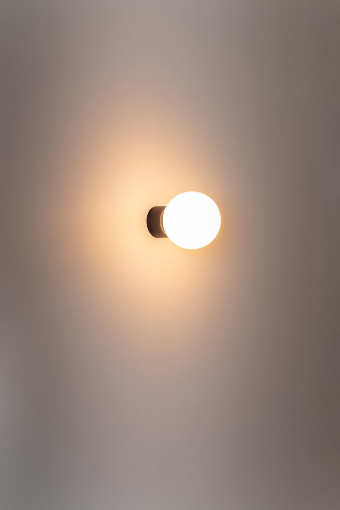 Symphony wandlamp G9 gestructureerd antraciet grijs - Afbeelding 2