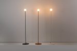 Vloerlamp Symphony G9 H. 130 cm gestructureerd antraciet grijs