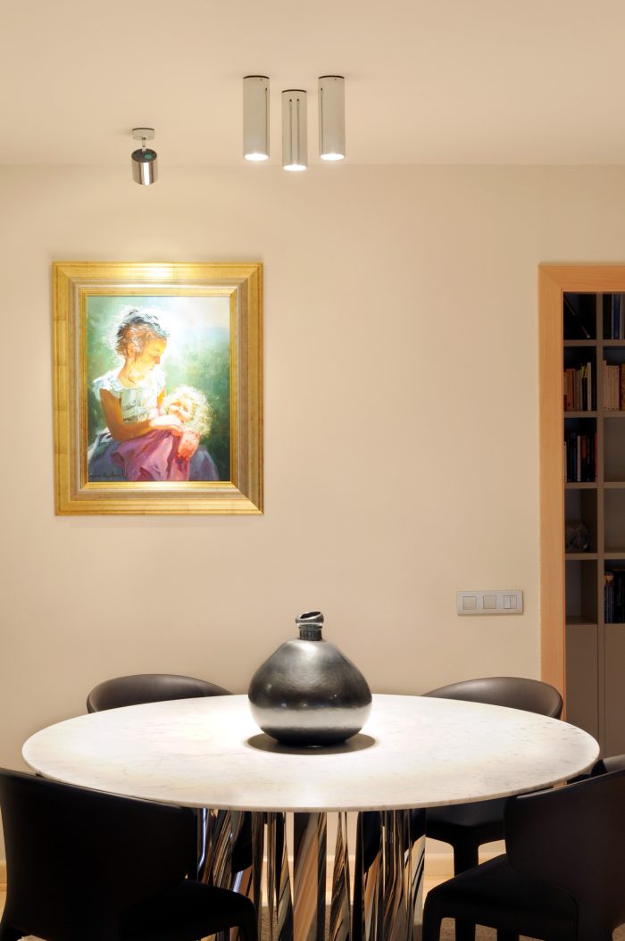 Kronn wand/plafondlamp GU10 met glanzend verchroomde afwerking - Afbeelding 3