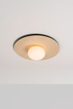 Wand/plafondlamp Knock G9 @ 40 cm essenhout - Afbeelding 3