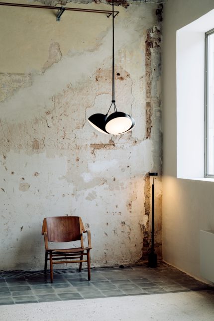 Nod Hanglamp Gestructureerd zwart