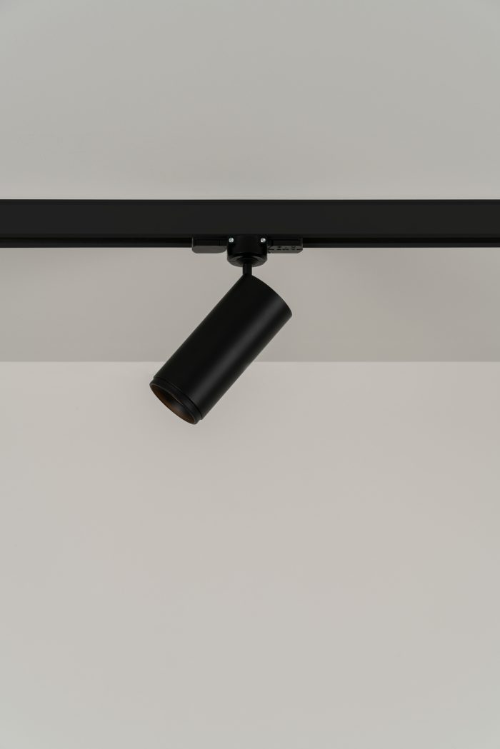 Haul 55 Track Spotlight 3P Led DOB 7W gestructureerd zwart - Afbeelding 3