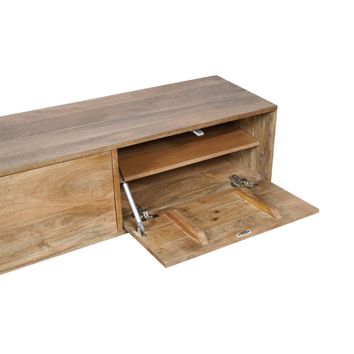 Zwevend tv-meubel Vision Naturel | 280 cm - Afbeelding 4