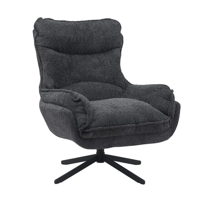 Fauteuil Vera | Donkergrijs - Afbeelding 4