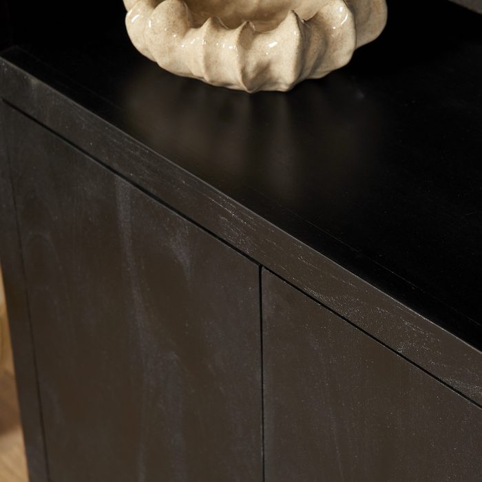 Boekenkast Brussel Zwart | 90 cm - Afbeelding 4