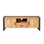 Tv-meubel Boaz 150 cm | Twee deuren en een lade - Afbeelding 4