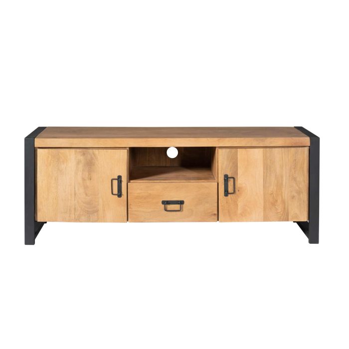 Tv-meubel Boaz 150 cm | Twee deuren en een lade - Afbeelding 4