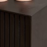 Tv-meubel Denver | Mangohout en staal | 240 cm - Afbeelding 4