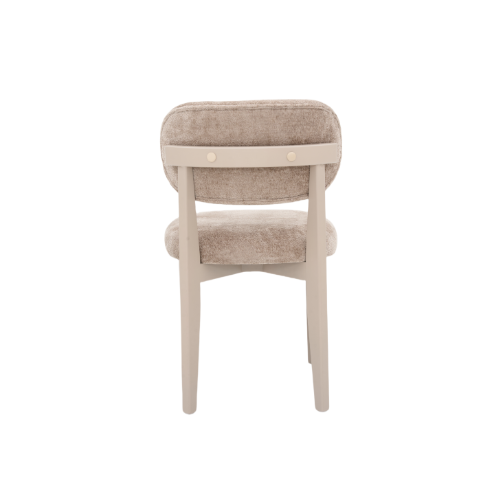 STOEL SILLA ZB-5684 CHAMPAGNE POTEN BRUIN FY2415-8 - Afbeelding 4