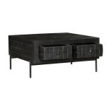Salontafel Brandy Zwart | 80x80 cm - Afbeelding 4