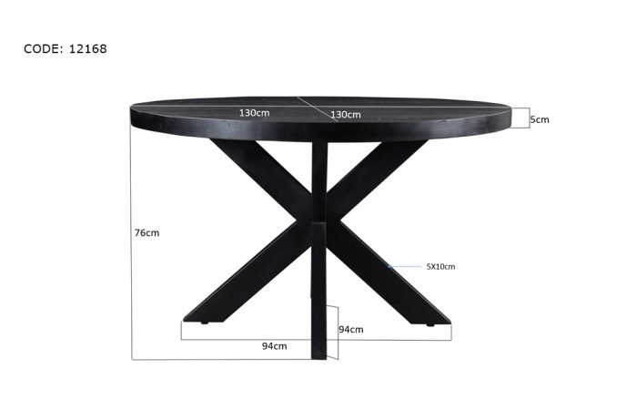 Stevige boomtopspin 160 cm - Afbeelding 4