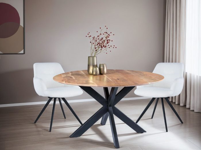 Oslo Ronde Acacia 120 cm - Afbeelding 4
