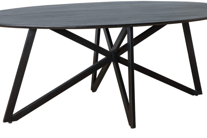 Oslo Zwarte Acasia Webpoot 200cm - Afbeelding 4