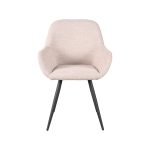 LABEL51 Eetkamerstoel Fender - Naturel - Boucle - Afbeelding 4